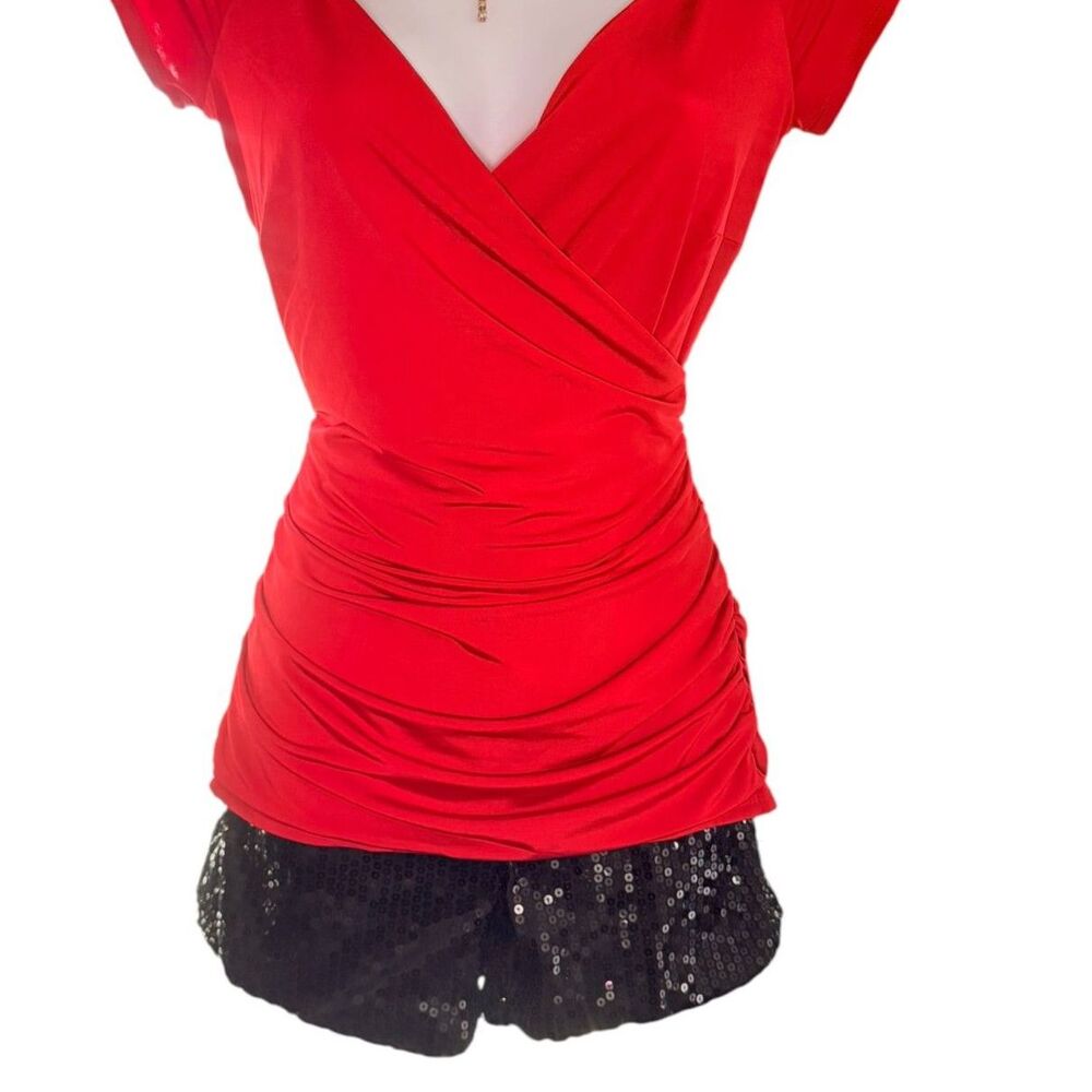 Spirit Sequin Black High-Waisted Shorts
